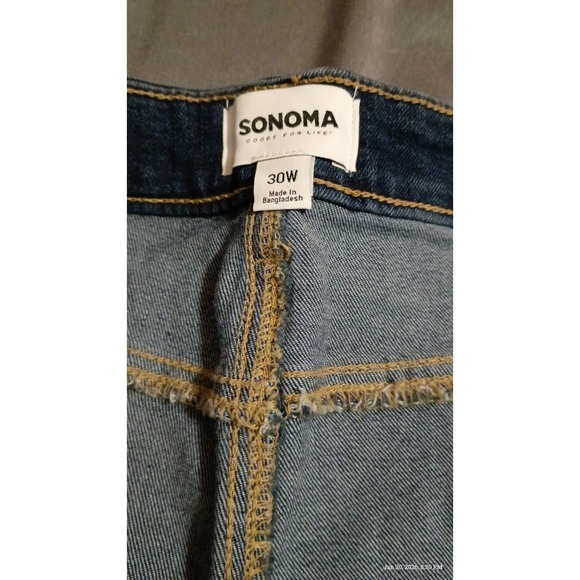 Sonoma Goods For Life Women's Jeans Size 30W - Picture 8 of 9